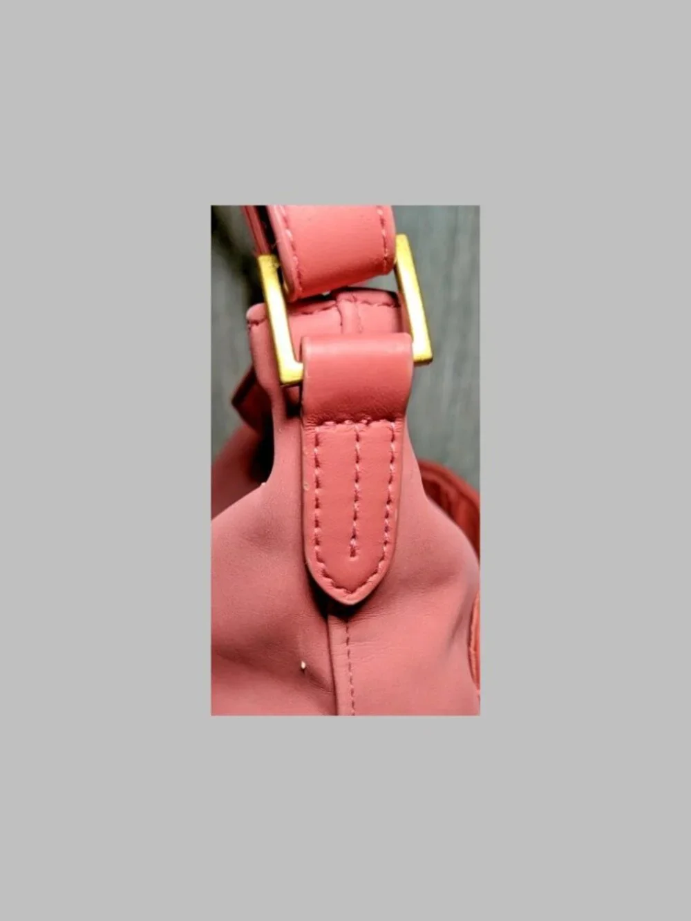Universal Thread Coral Hobo Shoulder Bag Crossbody Purse Removable Strap Pocket